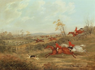 In voller Jagd, 1846 von James Russell Ryott